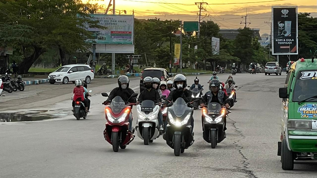 Press Releas #Cari_aman Gass To Honda Bikers Day 2024, Perhatikan Blind Spot Saat Touring.
